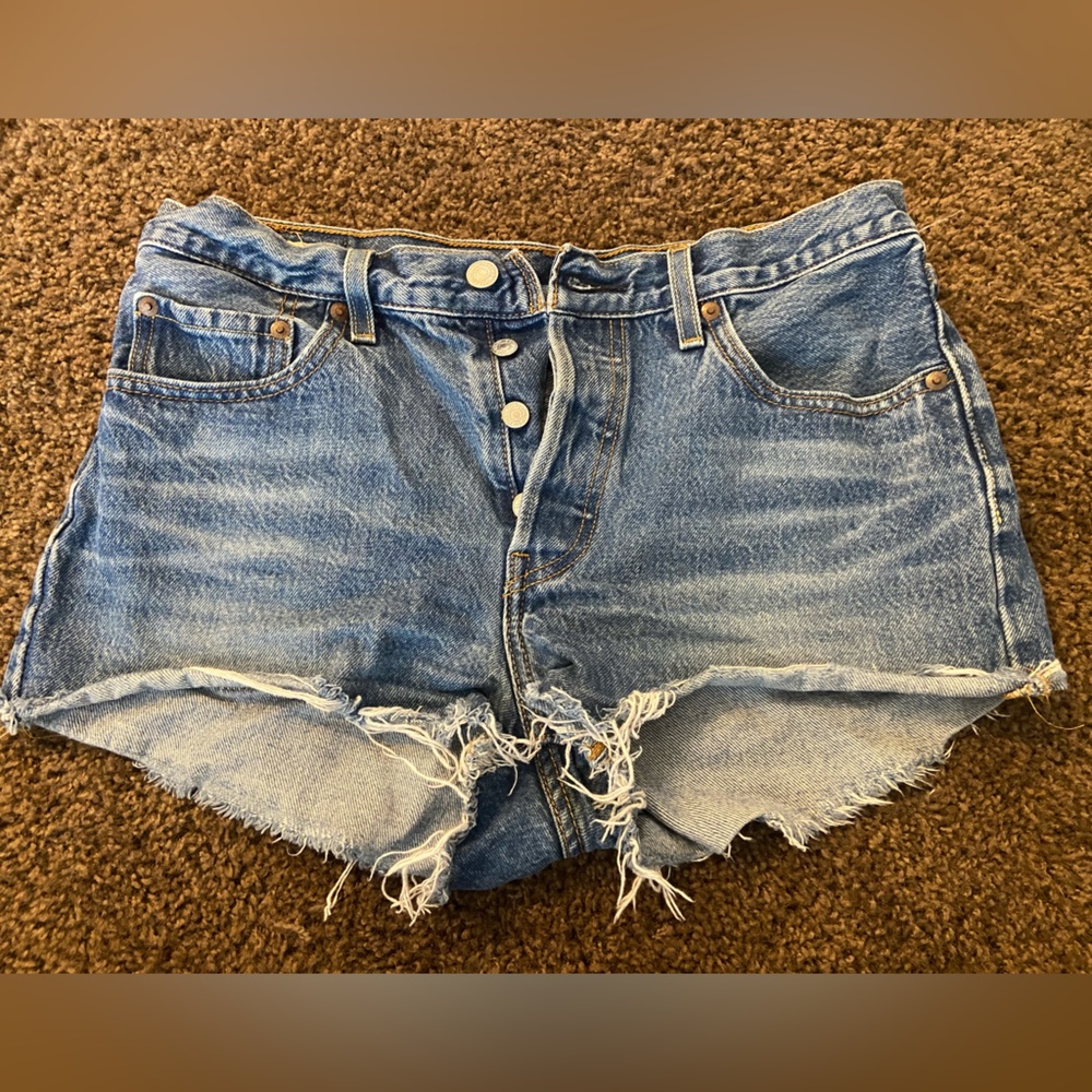 Levi denim shorts